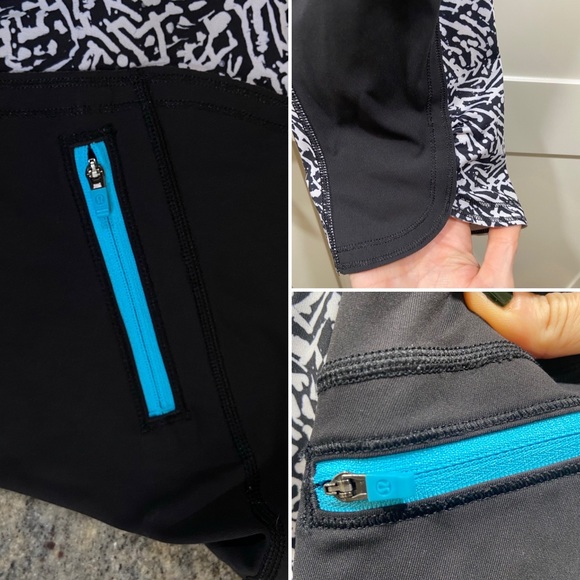 Lululemon Run:Top Speed Crop Capri Leggings size 10 - Picture 6 of 11